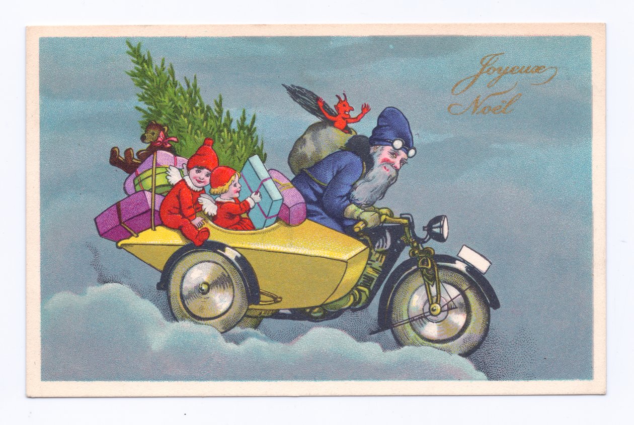 Carte postale de Noël de l
