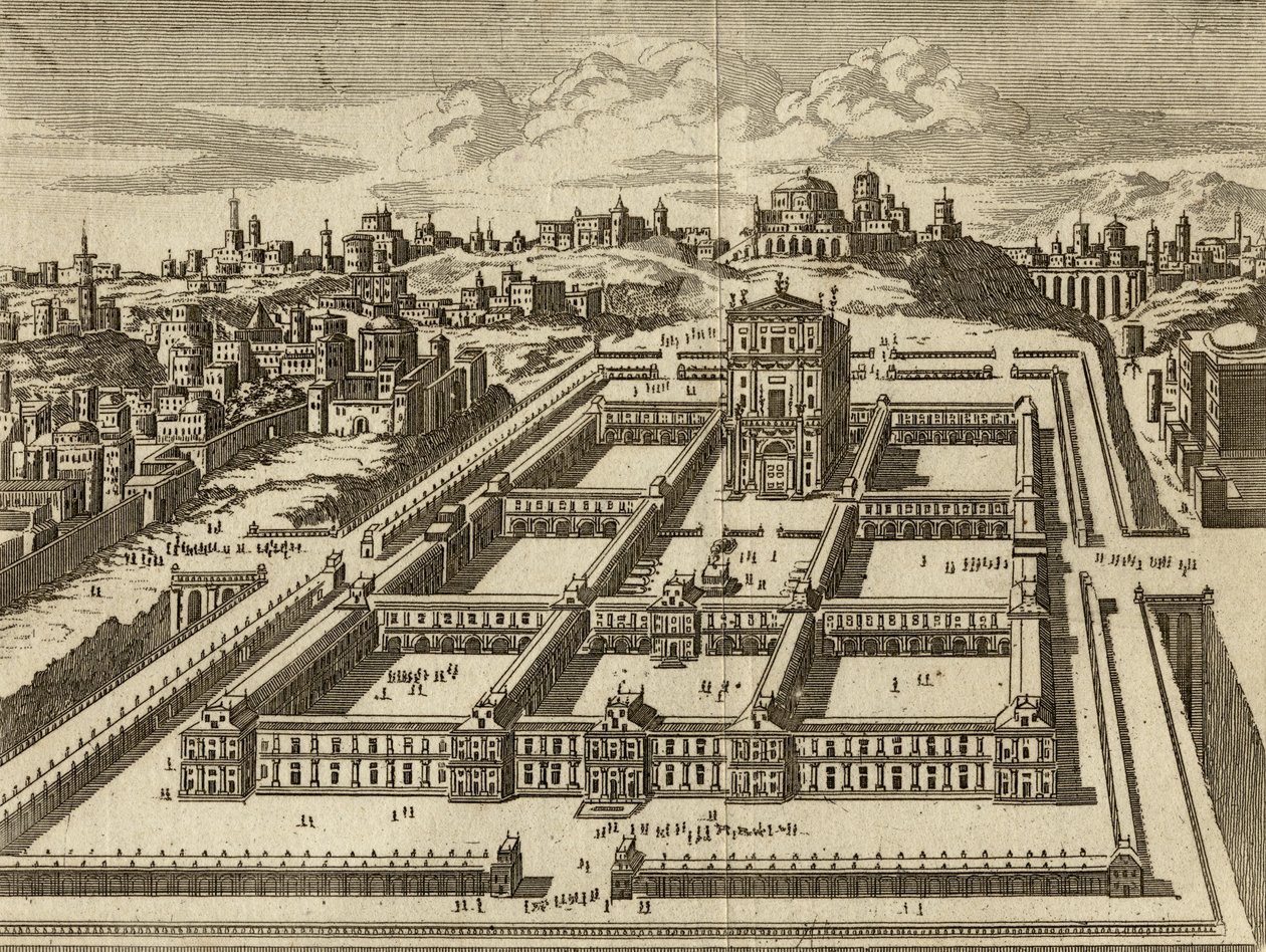 Élévation du Temple de Jérusalem tel que construit par Hérode - English School