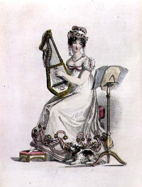 Robe de Soirée/Opéra, planche de mode de l