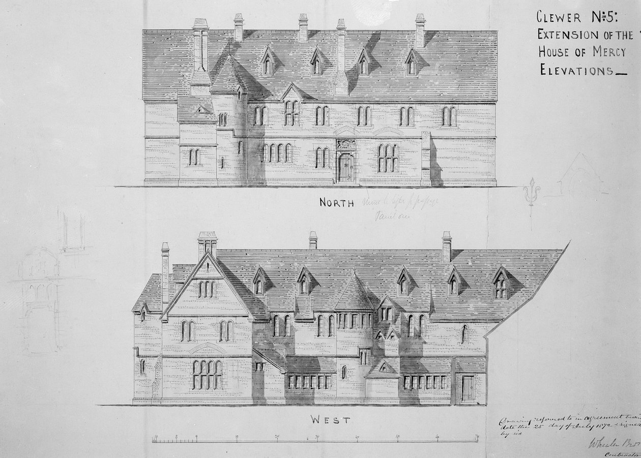 Extension de la Maison de la Miséricorde, Clewer - English School