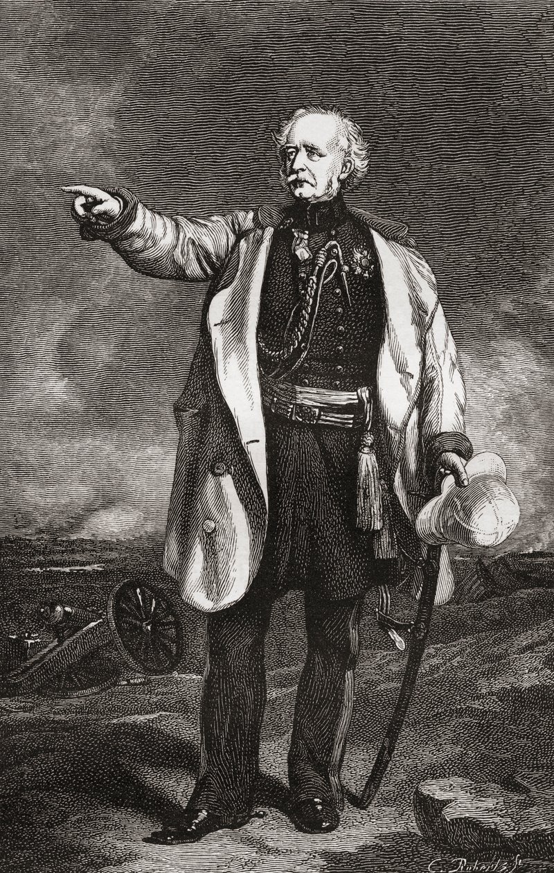 Field Marshal Hugh Gough, tiré de The Magazine of Art, publié en 1878 - English School