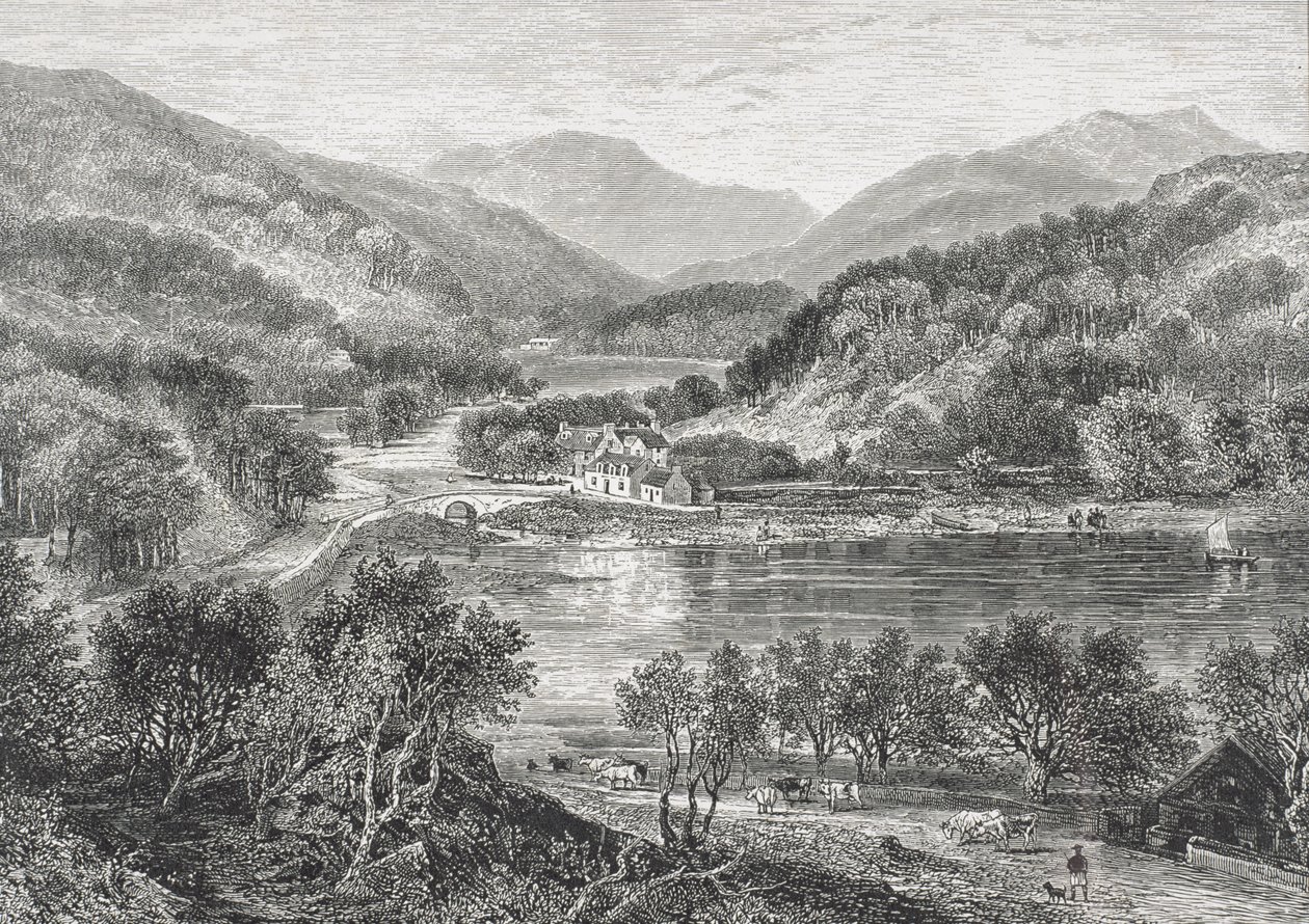 Flowerdale, Gairloch vers 1880, de 