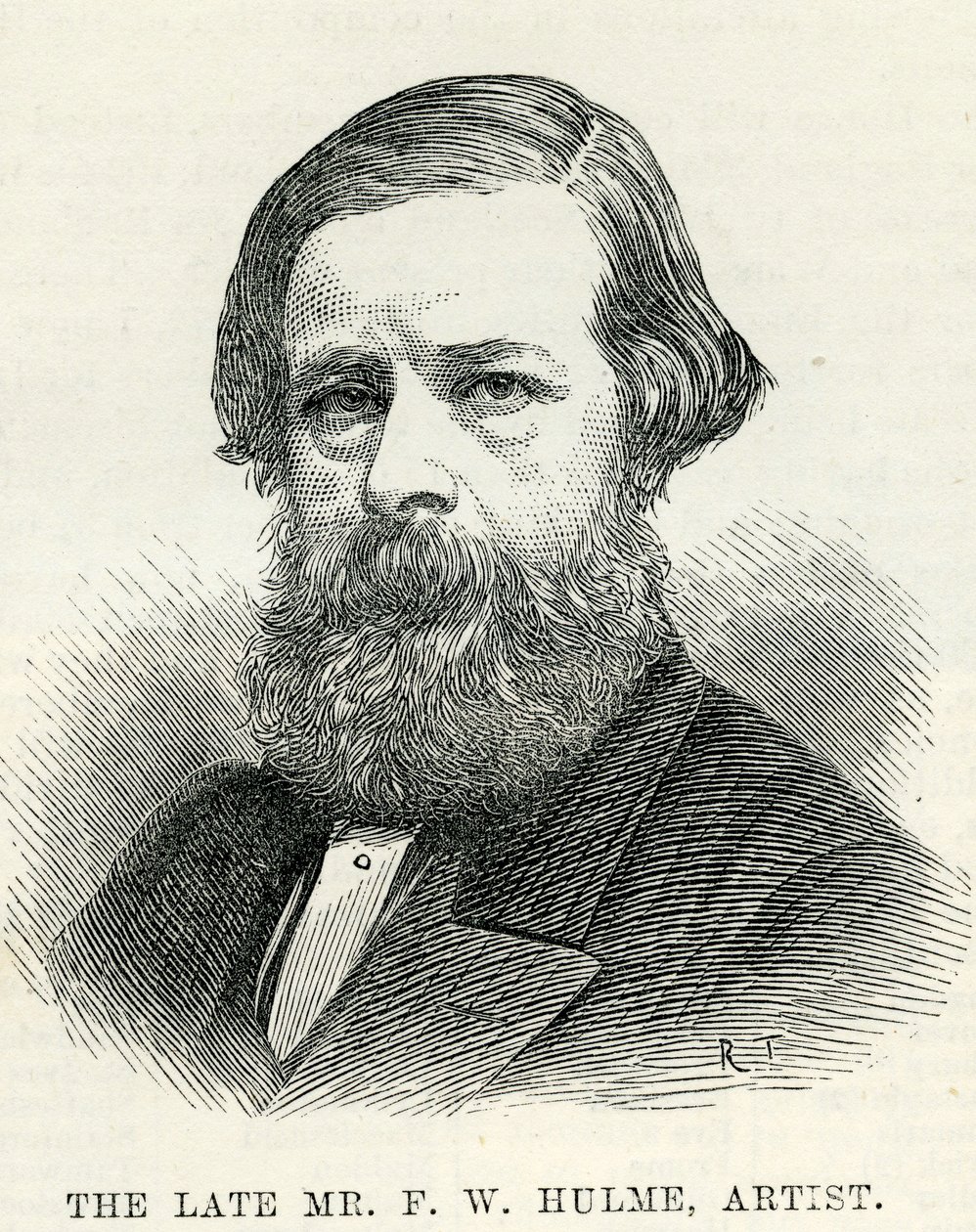 Frederick William Hulme (1816-84) de The Illustrated London News 6 décembre 1884 - English School