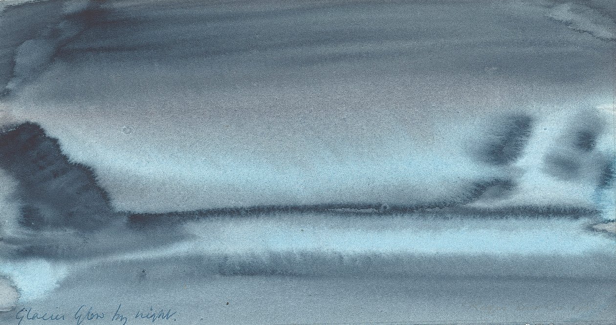 Lueur du glacier la nuit, 1934-37 - English School