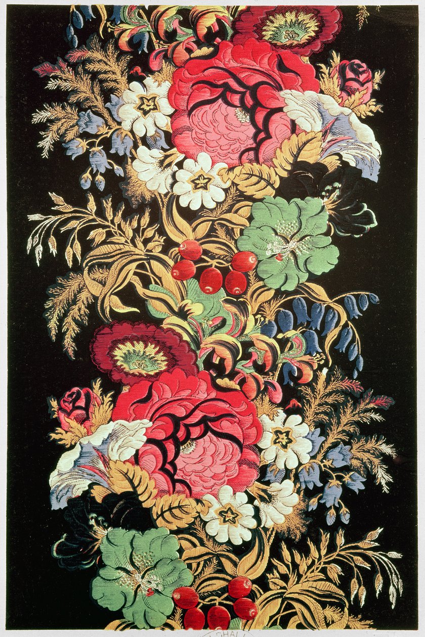 Grande Exposition, 1851 : Ruban, gravé par M. Digby Wyatt - English School