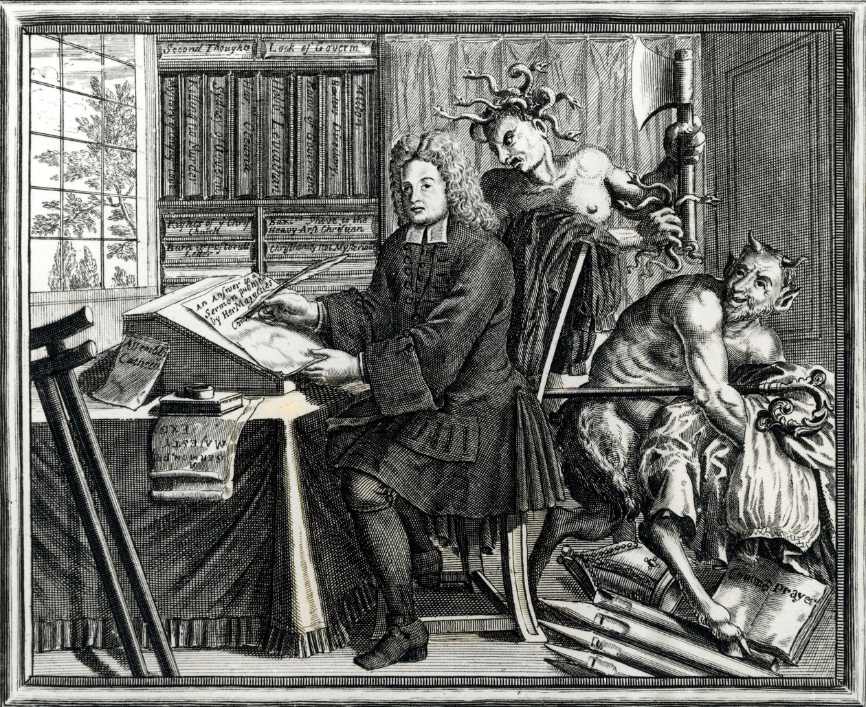 Devinez mon sens, 1709 - English School
