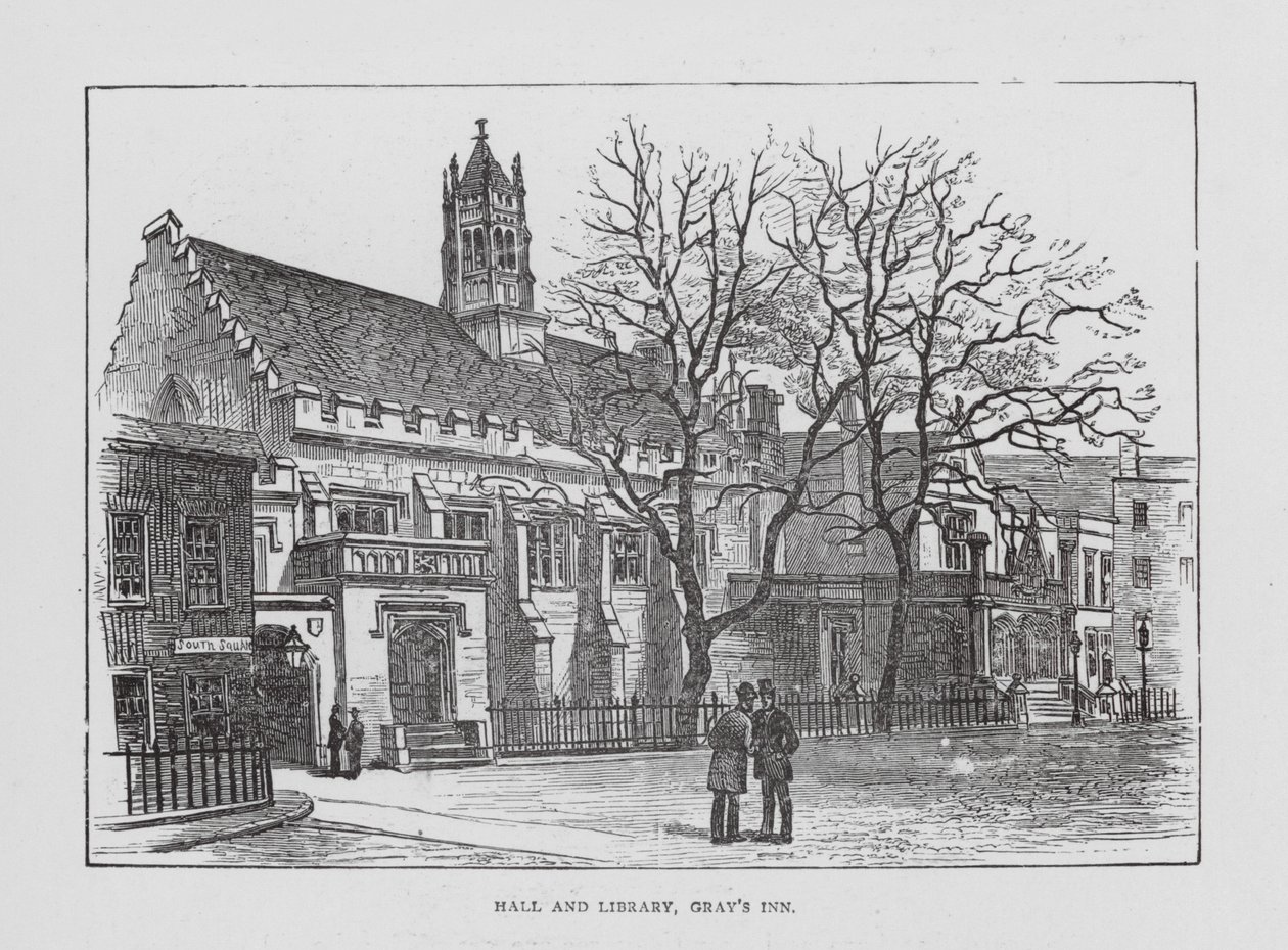 Hall et bibliothèque, Gray