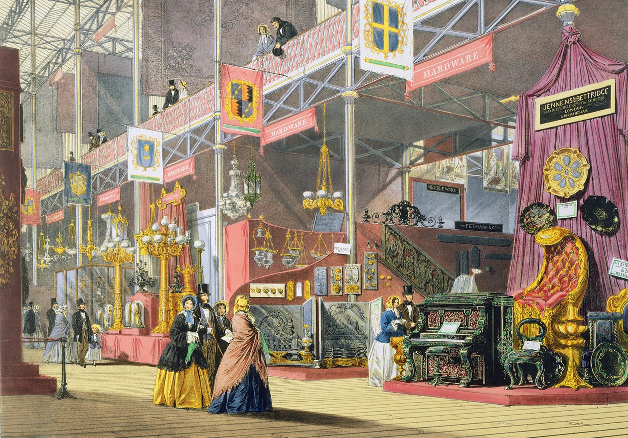 Machines à bois et à quincaillerie, à la Grande Exposition de 1851, de Dickinsons Comprehensive Pictures - English School