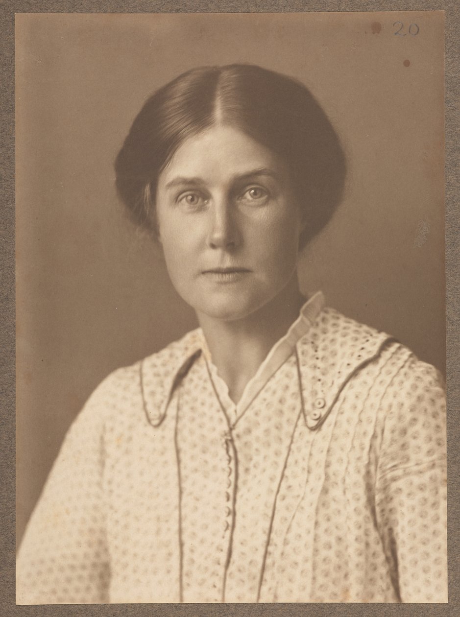 Harriet Weaver, octobre 1916 - English School