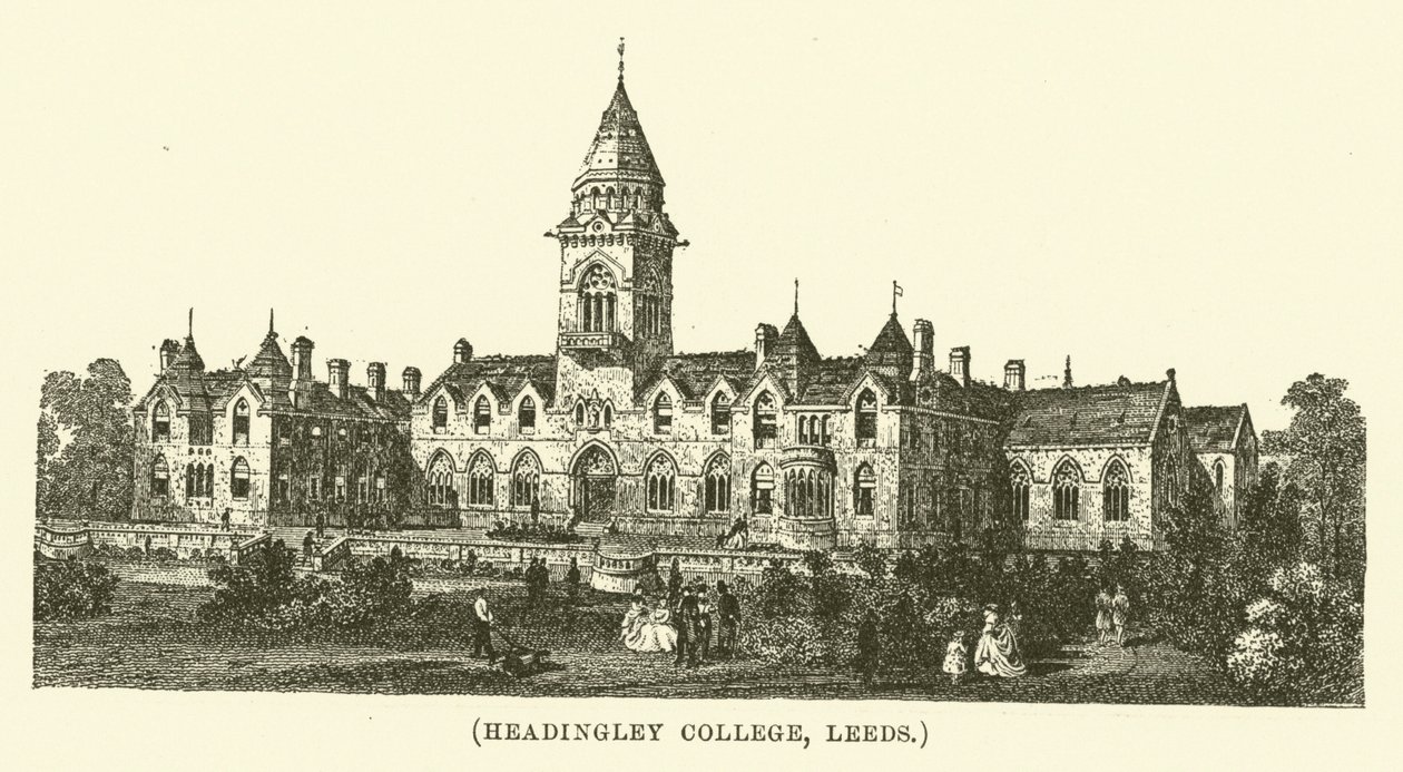 Headingley College, Leeds (gravure) - English School