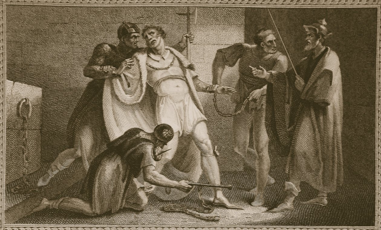 Emprisonnement de Stephen, illustration de L