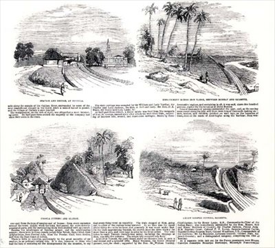 Stations et découpes indiennes - English School