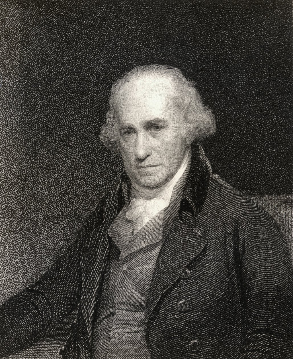 James Watt (1736-1819) de La Galerie des Portraits, publié en 1833 - English School