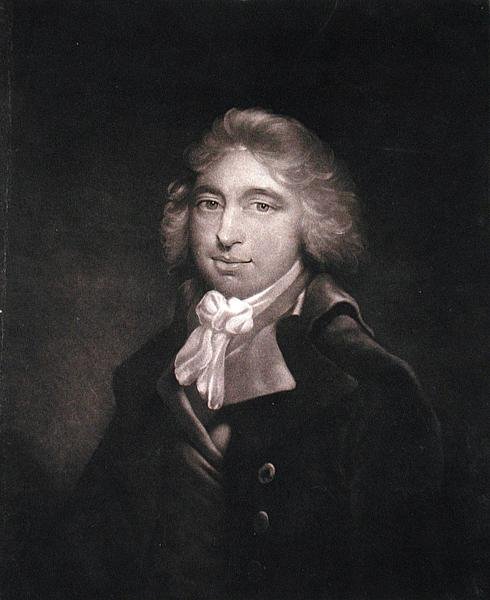 Jan Ladislav Dussek (1760-1812) 1793 (mezzotinte) - English School