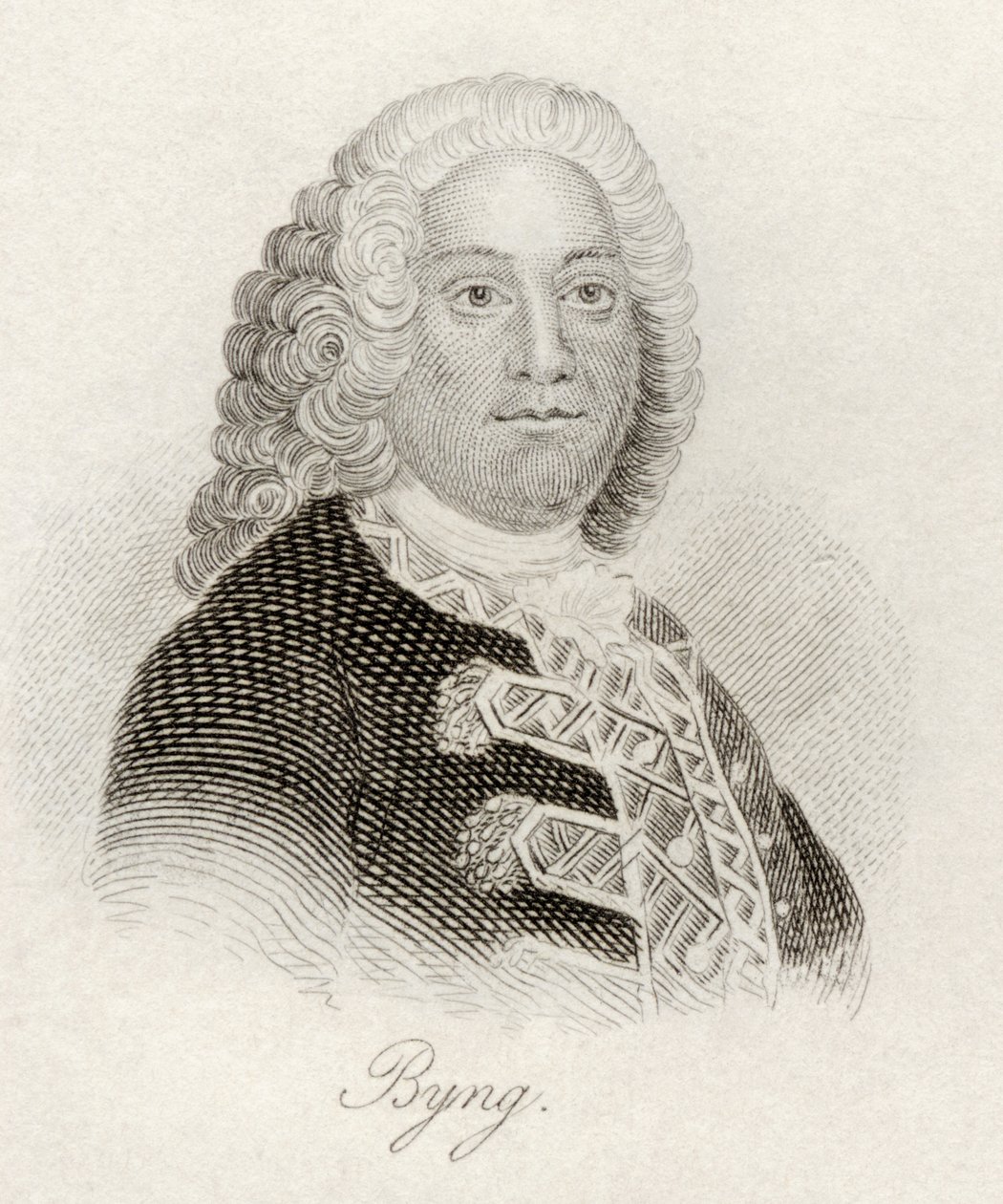 John Byng, tiré de 