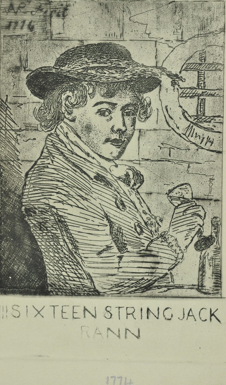 John Rann, Sixteen Strings Jack, 1774 - English School