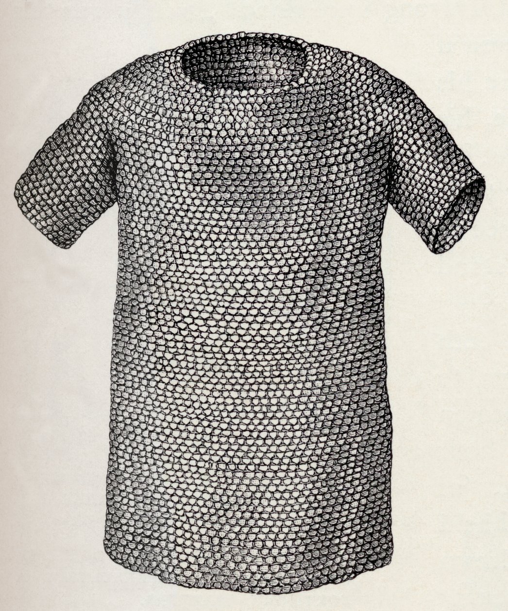 Cotte de mailles jute ou danoise datant d