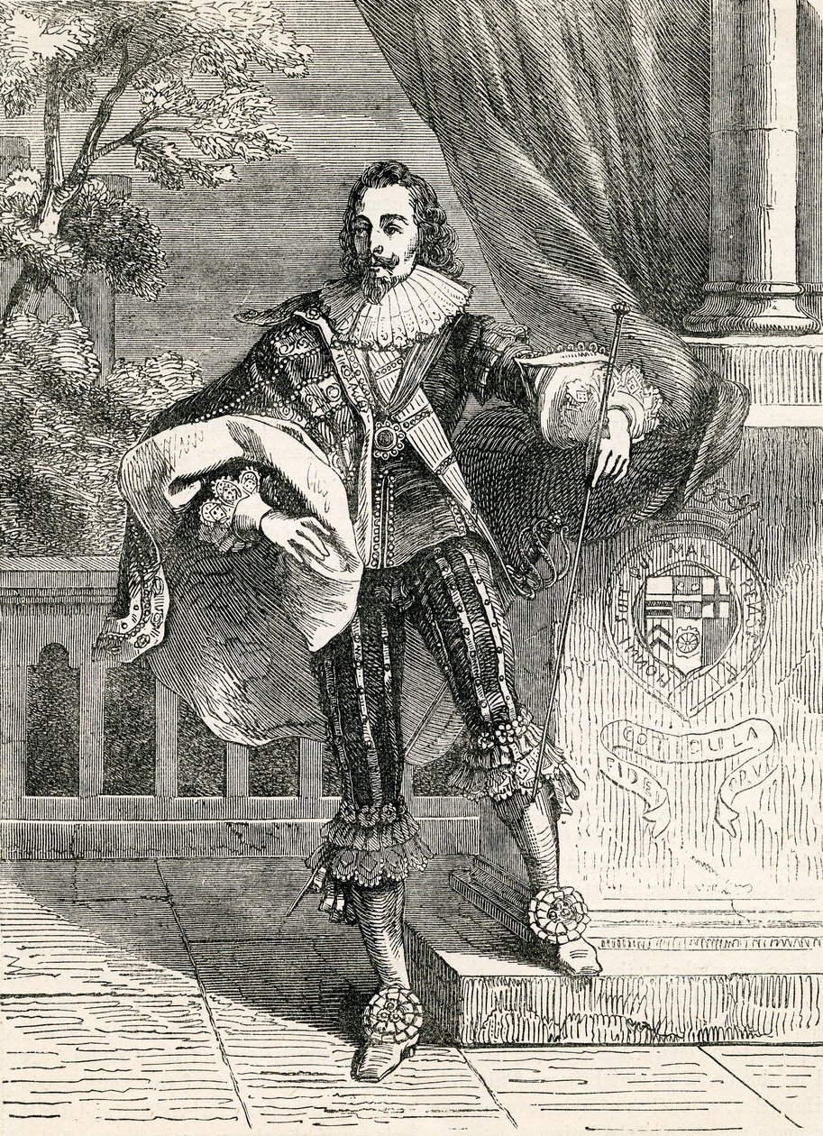 Le roi Charles Ier, illustration tirée de l