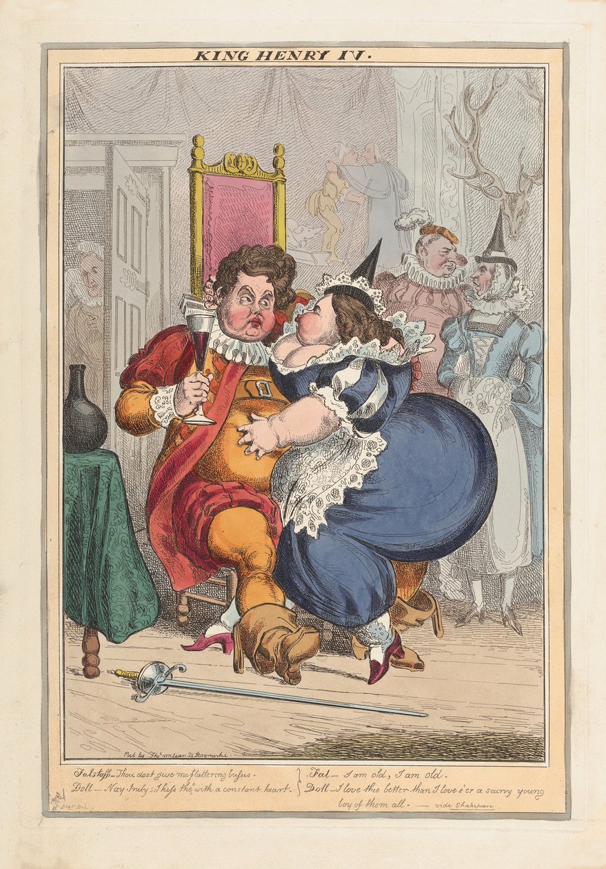 Roi Henri IV, pub.1827 - English School