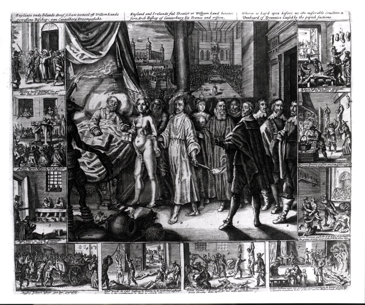 Le rêve de Lauds, XVIIe siècle - English School