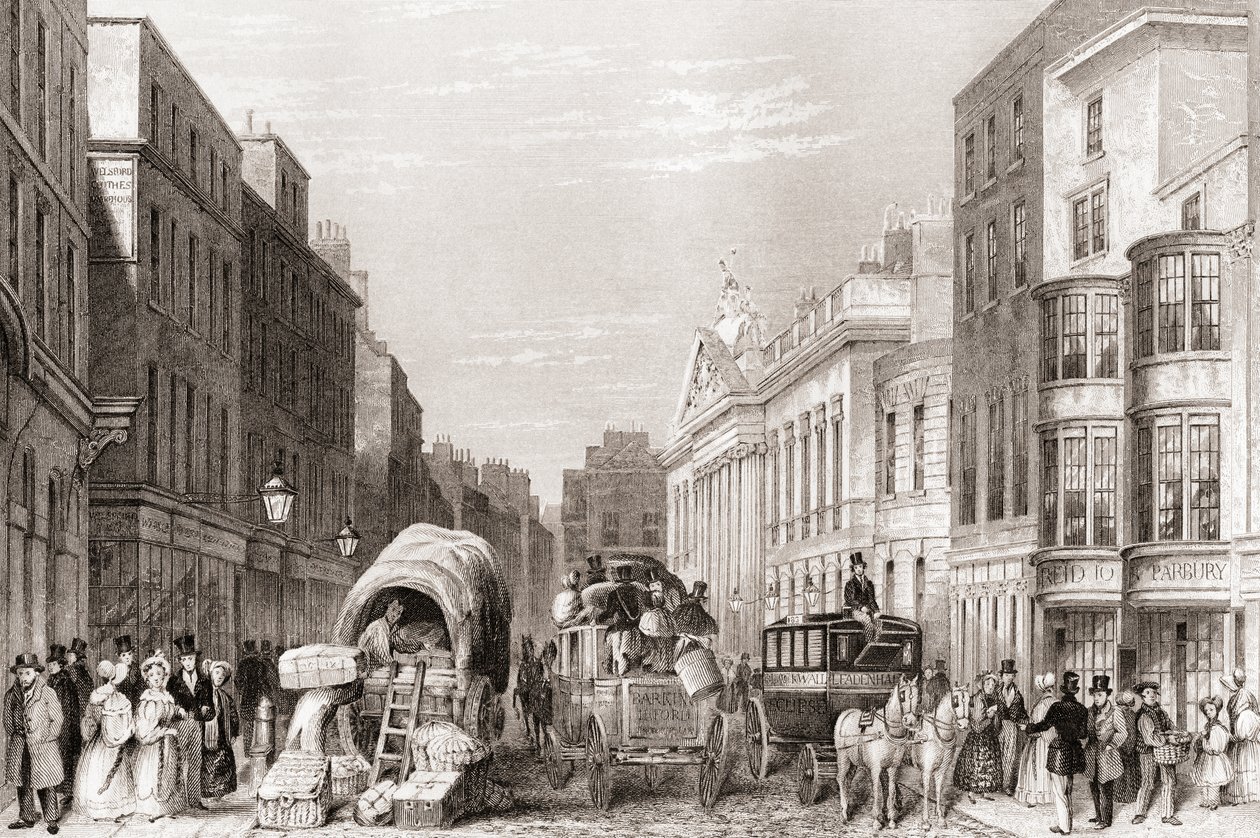Leadenhall Street, Londres, Angleterre - English School