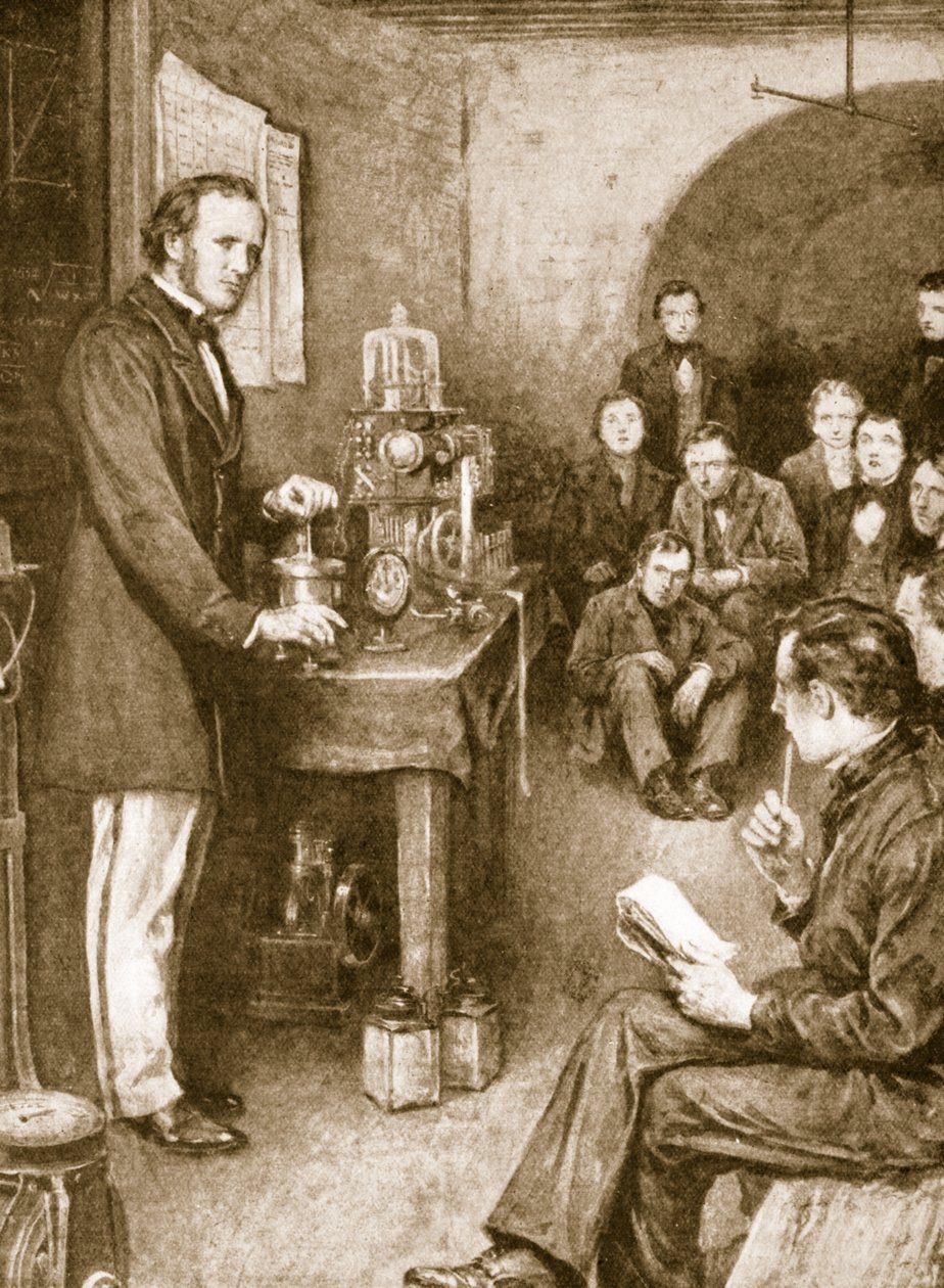Lord Kelvin a commencé ses recherches scientifiques à Glasgow dans une cave à vin qu