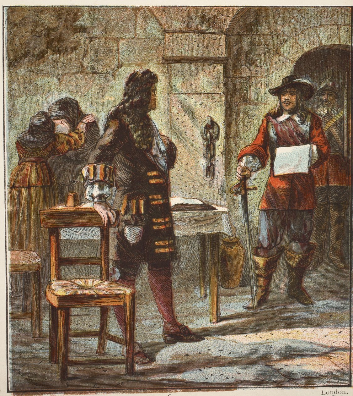 Lord W. Russell Condamné, pub. 1890 - English School