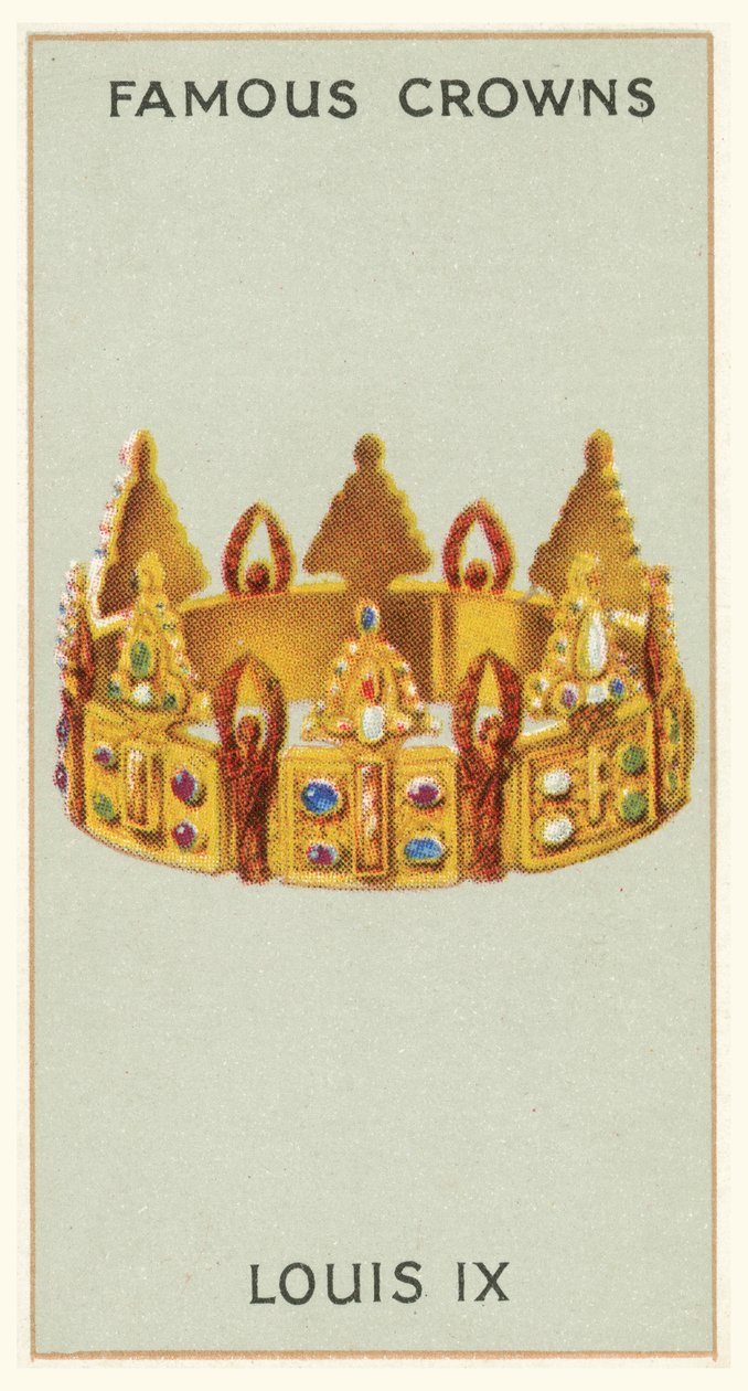 Louis IX (chromolitho) - English School