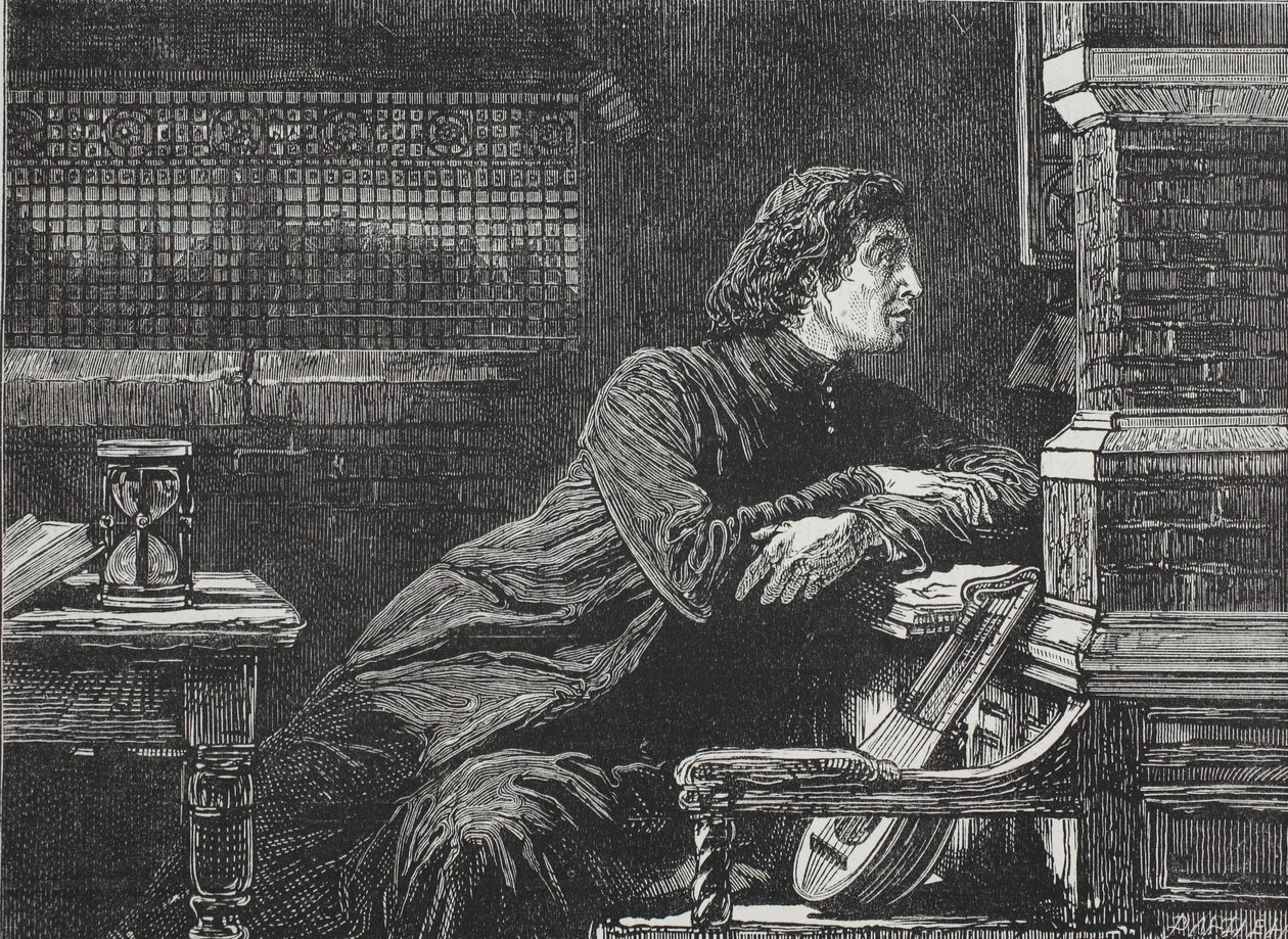 Luther à la fenêtre, illustration de L
