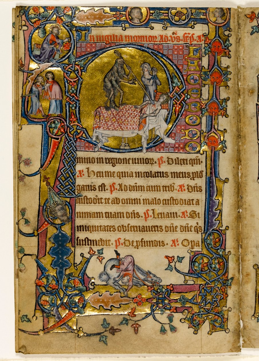 MS 1-2005, fol. 235v : Death Striking, initiale 