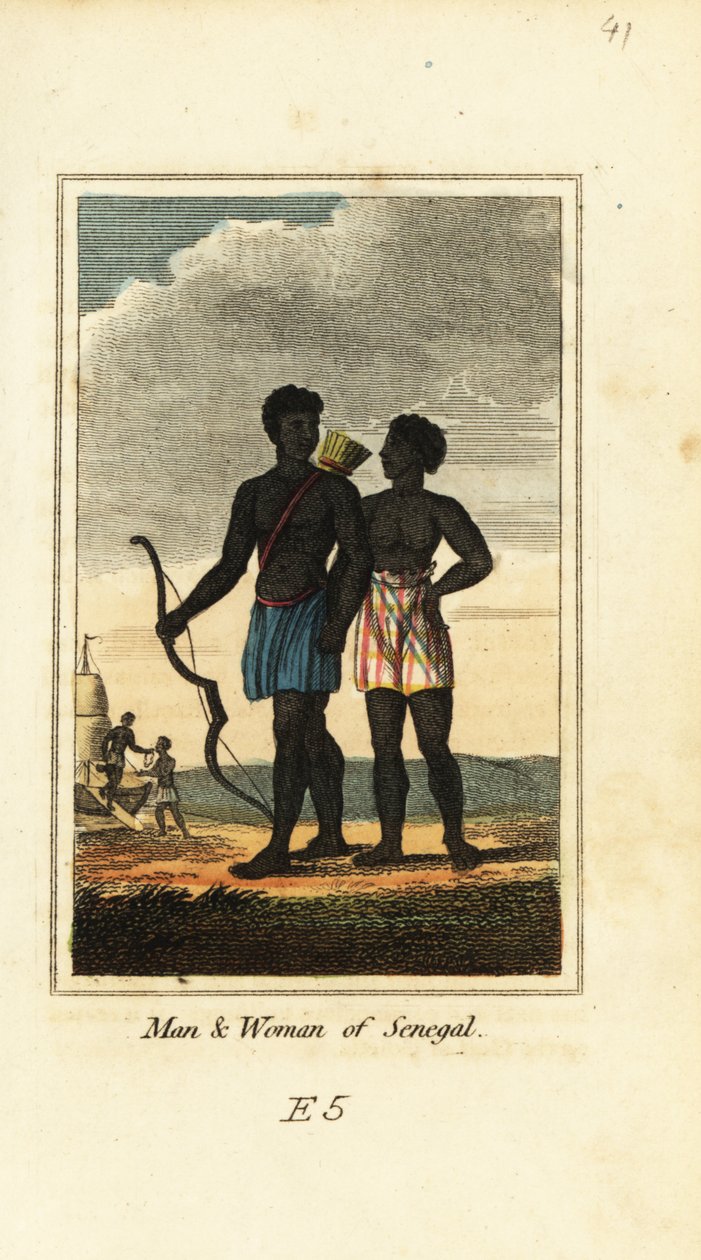 Homme et femme du Sénégal - English School