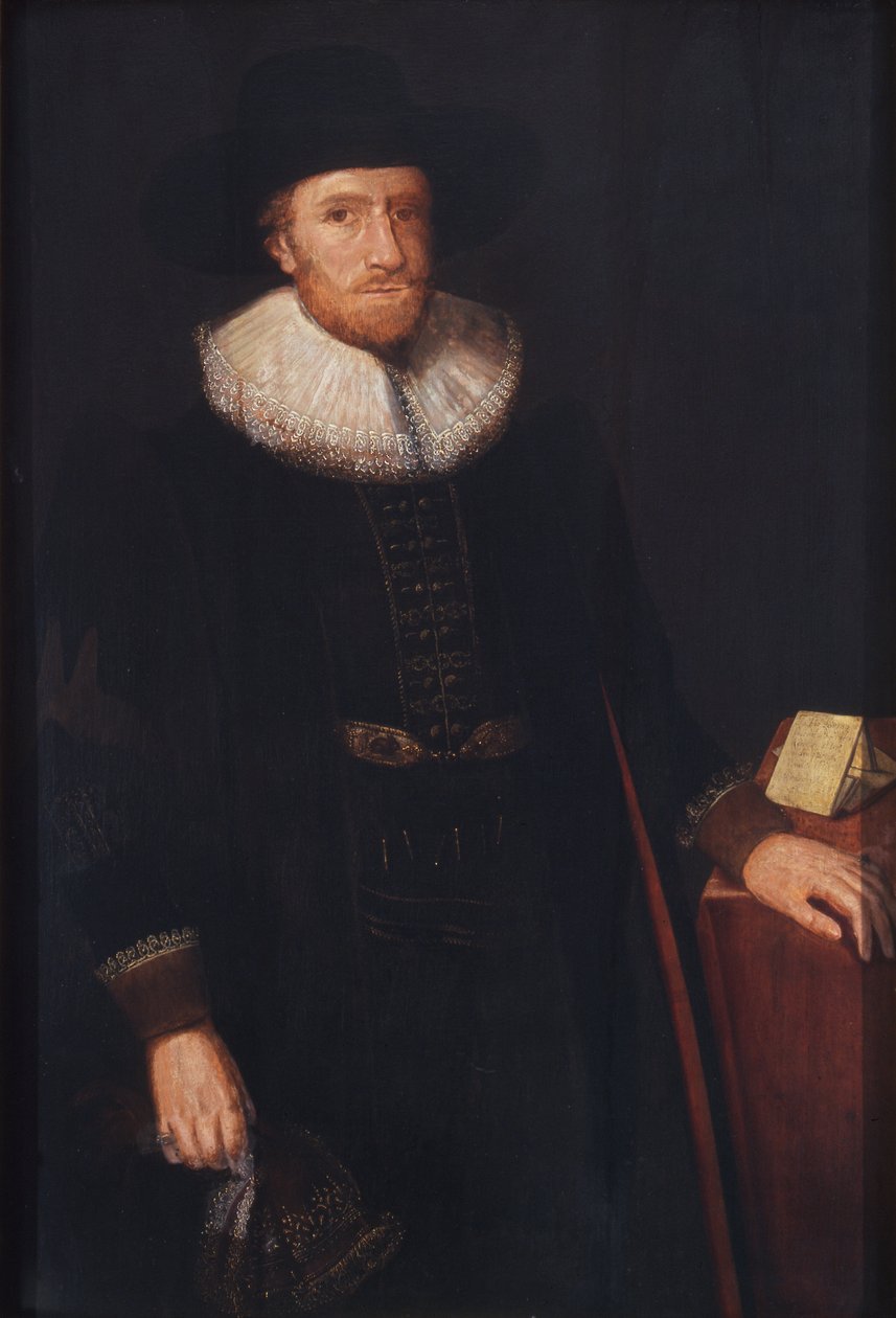 Miles Newton, une lettre à la main - English School