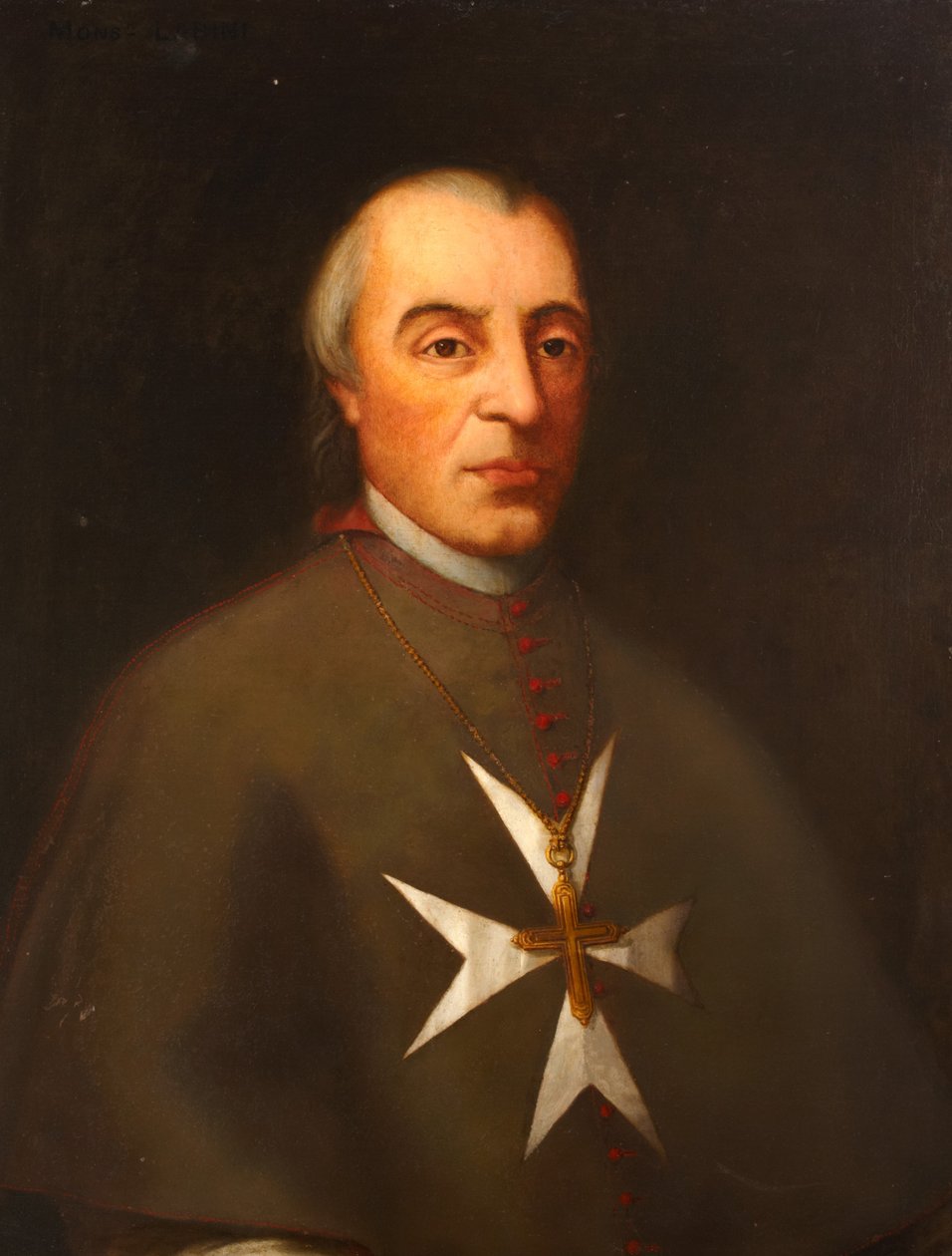 Monseigneur Vincenzo Labini, évêque de Malte, 1798 - English School