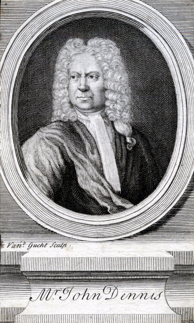 M. John Dennis (1658-1734) - English School