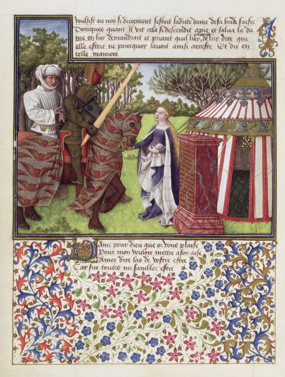 Ms. 2597 Cœur et Désir avec Espoir chez lui, édition fac-similé du Livre du Cœur d