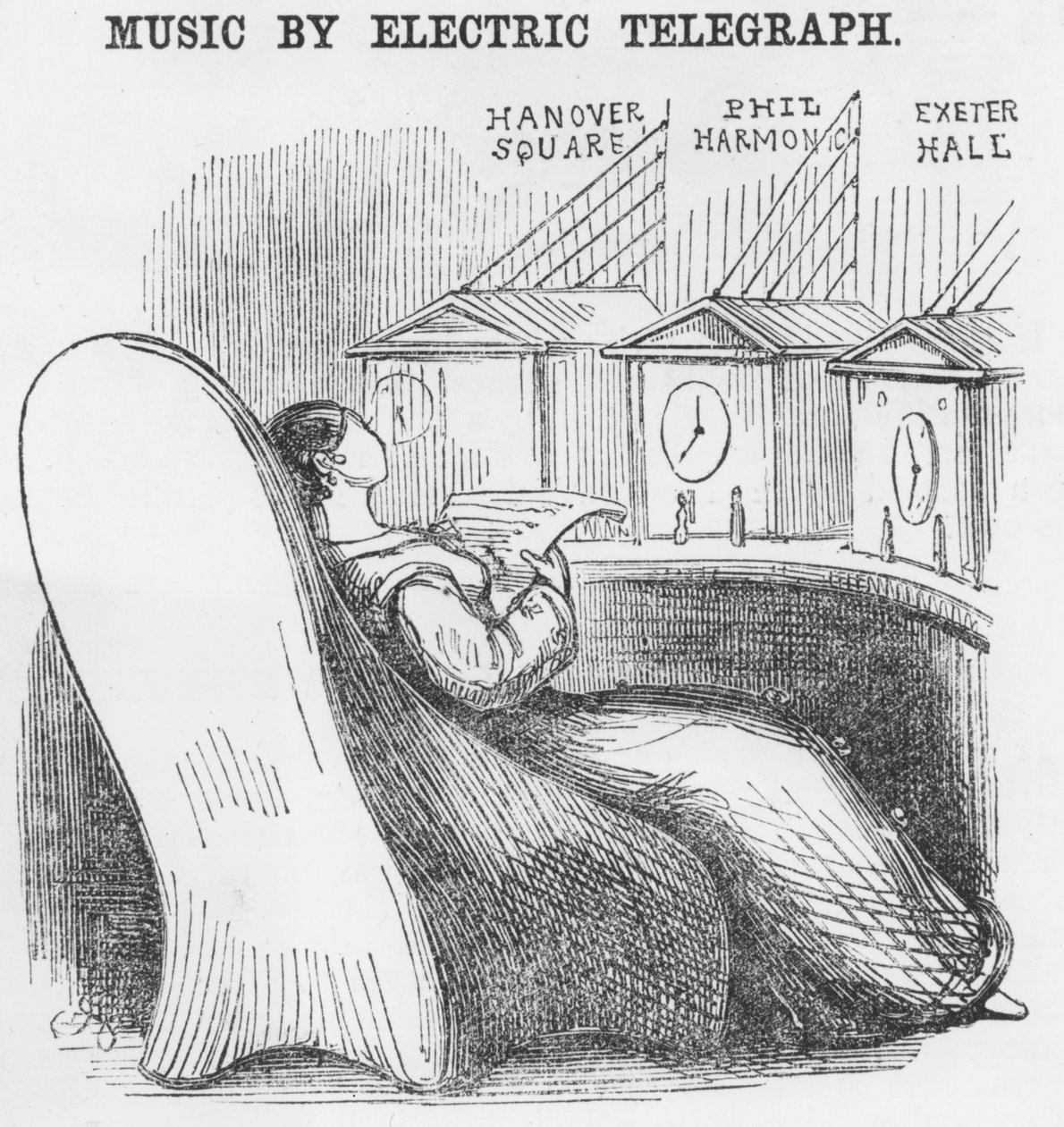 Musique par télégraphe électrique - English School