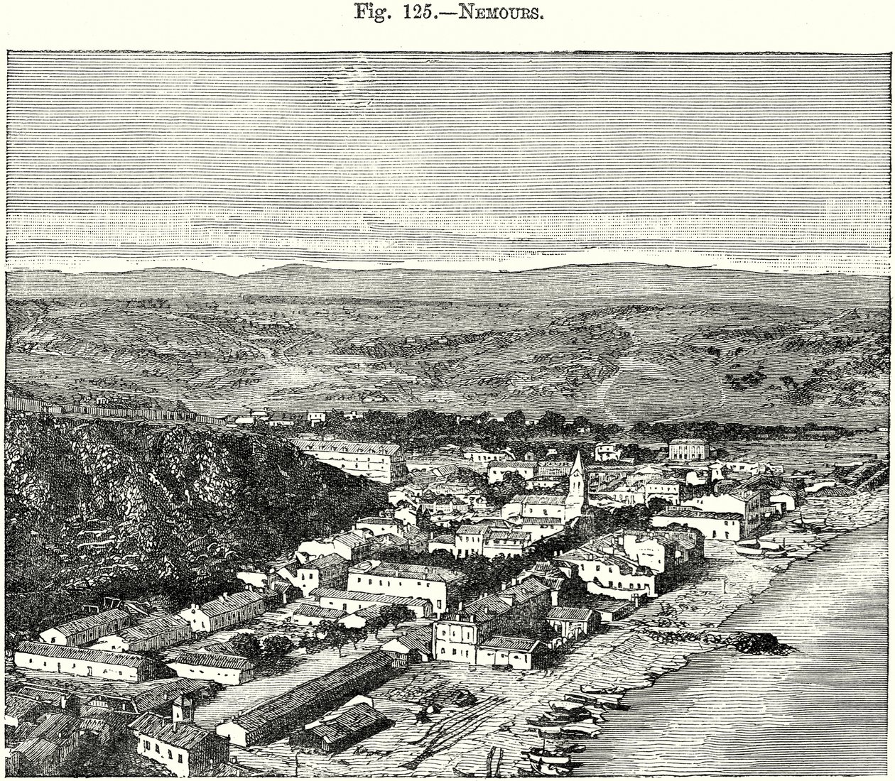 Nemours (gravure) - English School