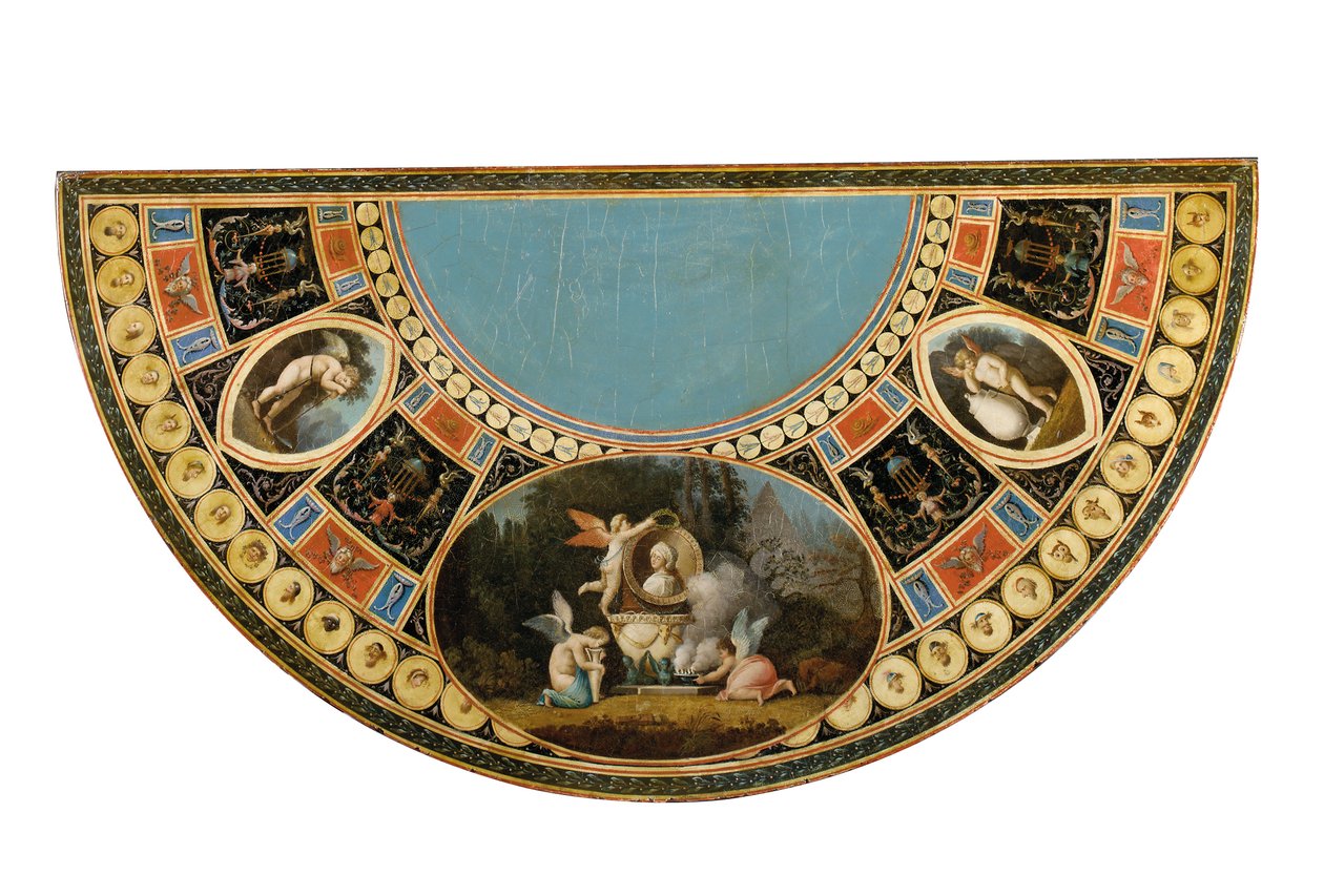 Une des deux tables à thé George III, possiblement irlandaise, vers 1780 - English School