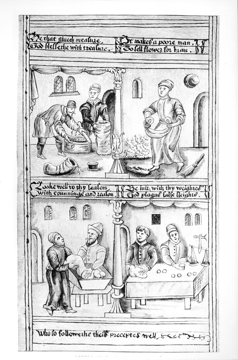 Ordonnance des boulangers de York, 1595-96 - English School