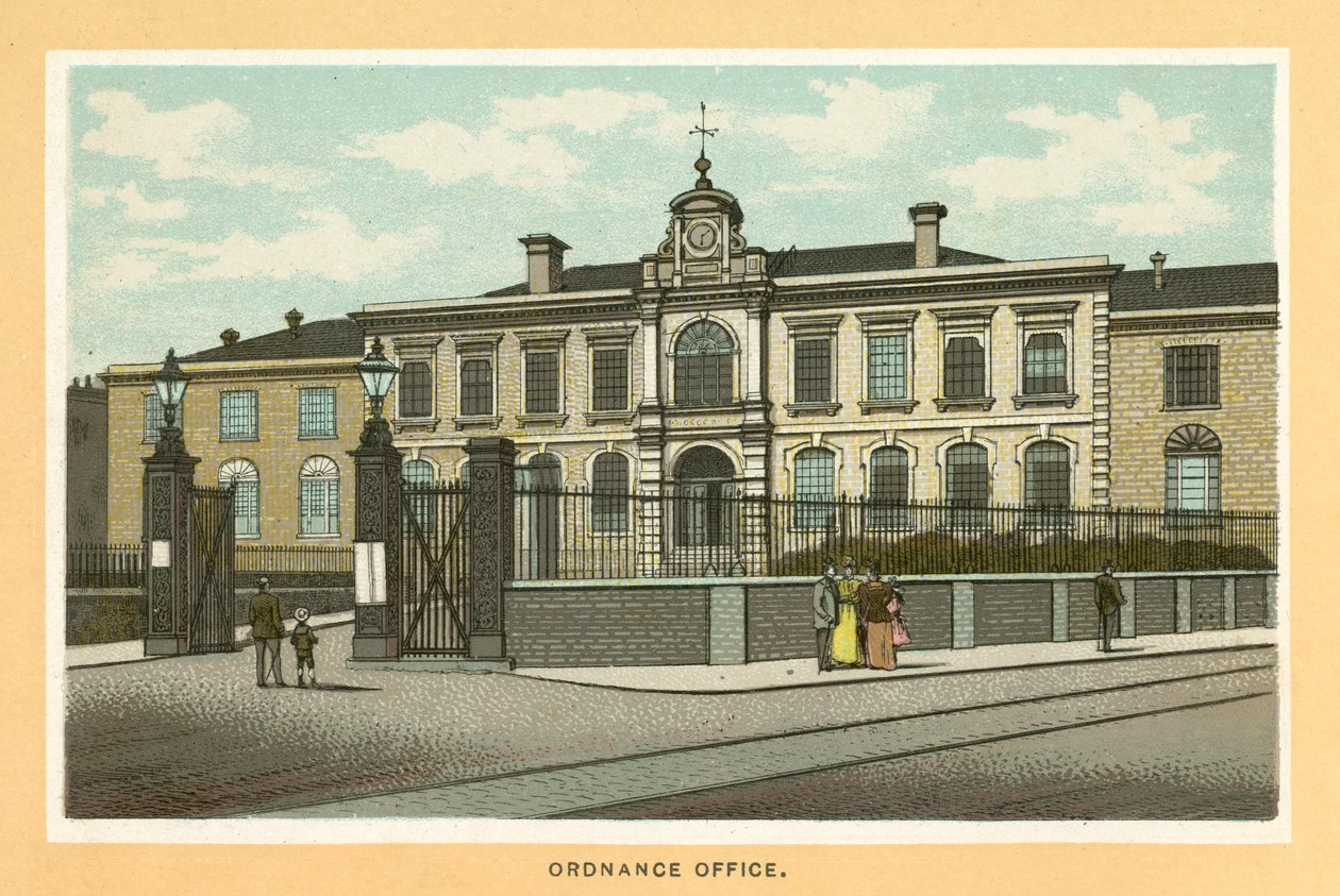 Ordnance Office (lithographie couleur) - English School