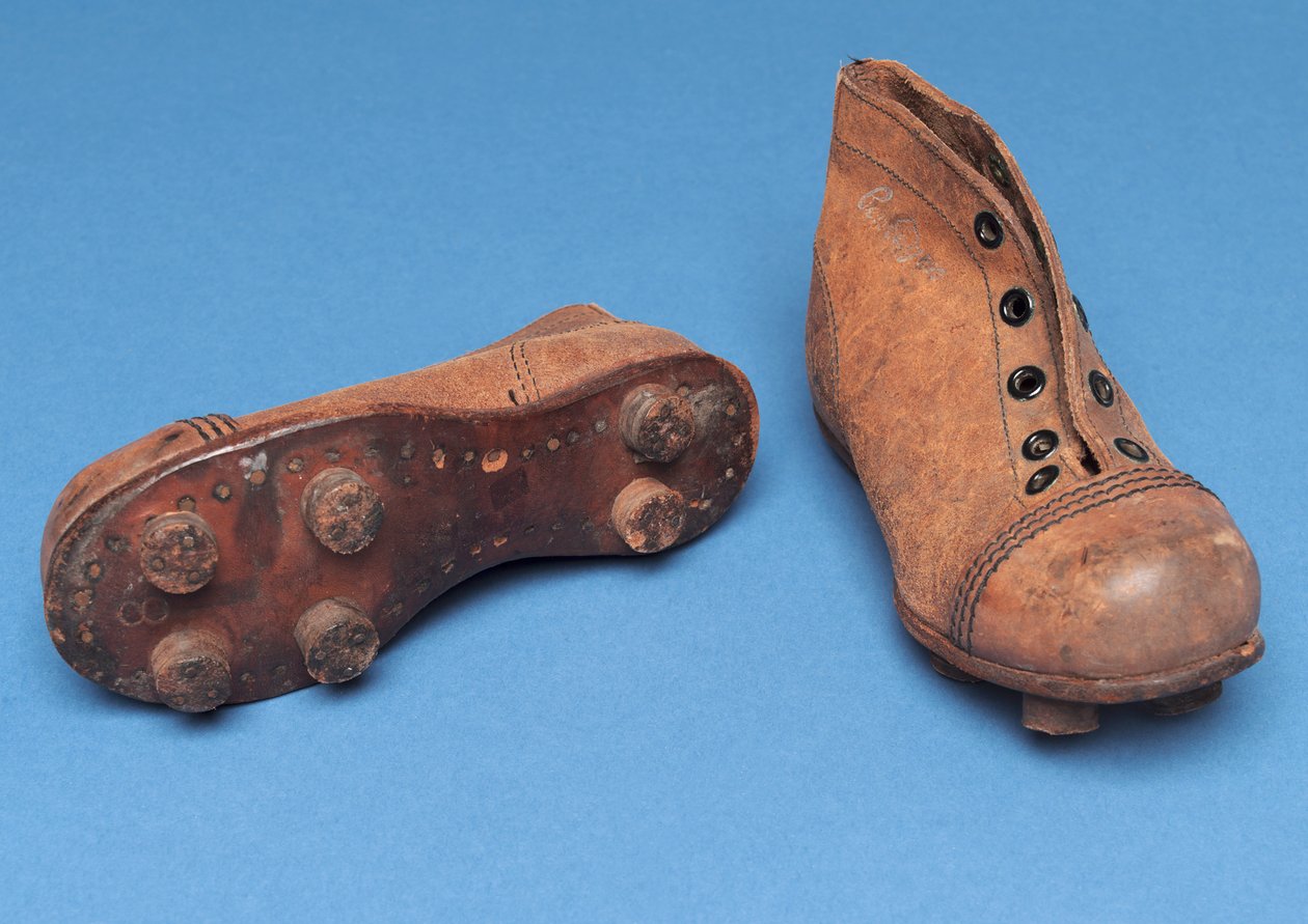 Paire de bottes pour enfant, taille 7, années 1920 - English School