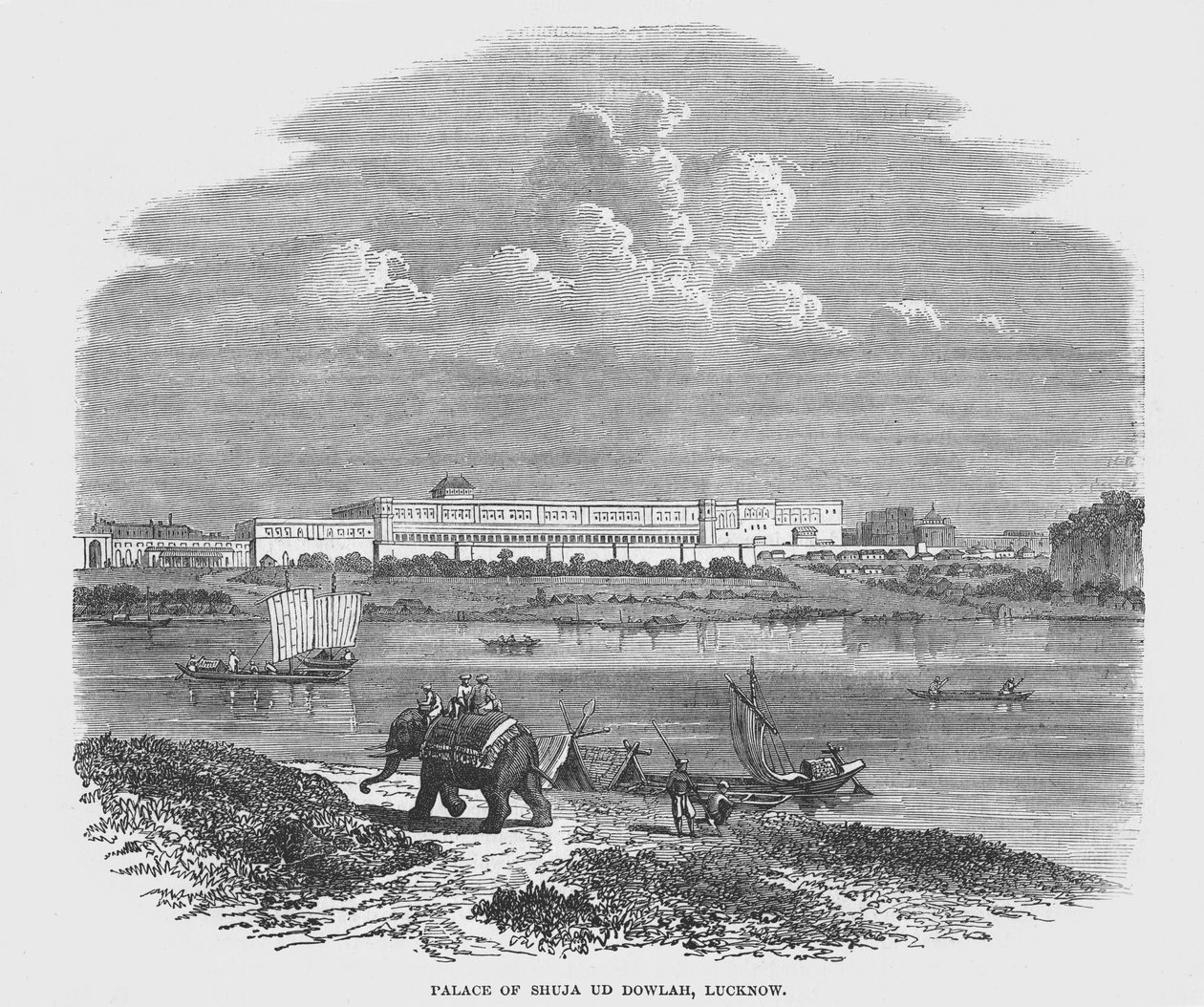 Palais de Shuja Ud Dowlah, Lucknow - English School