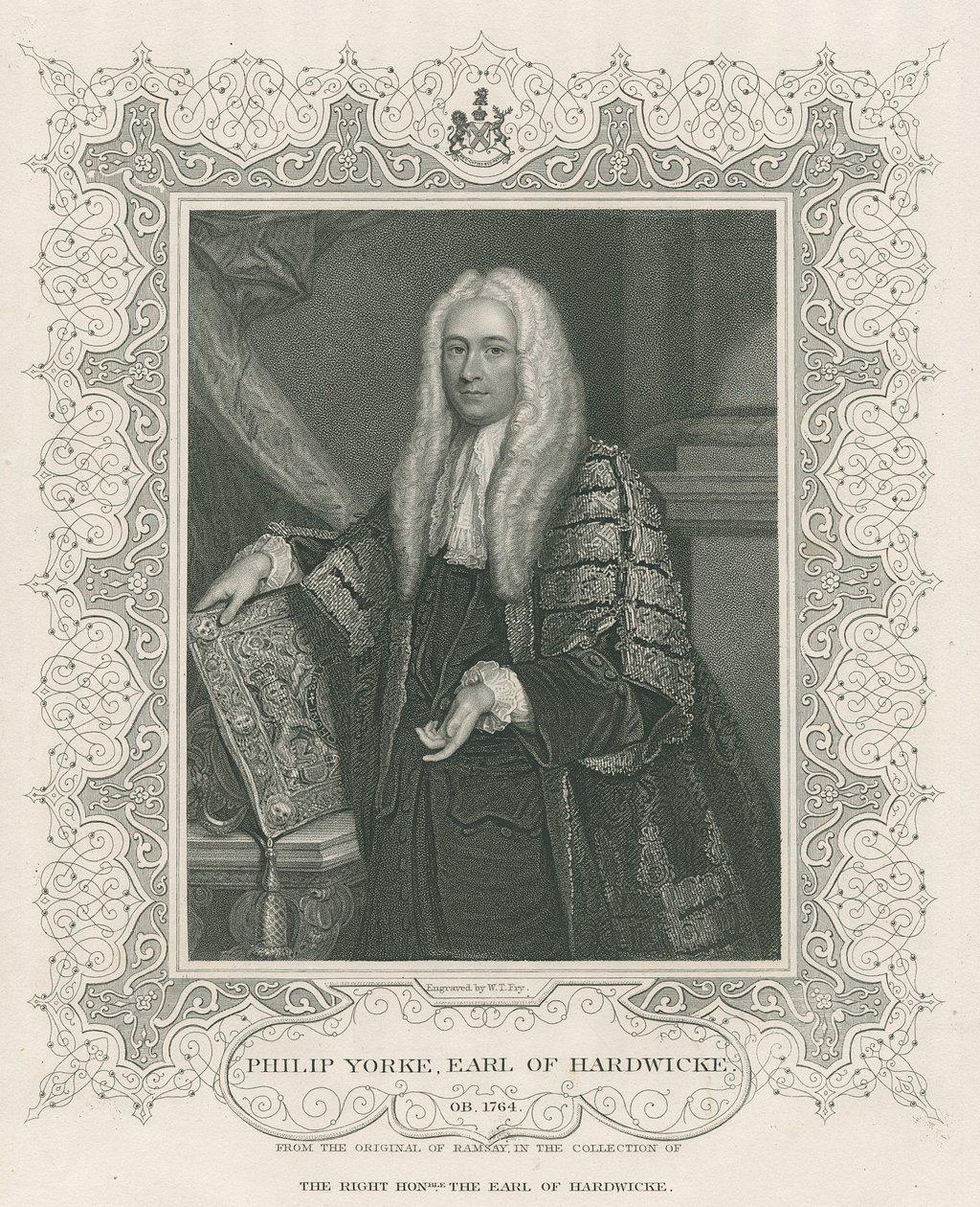 Philip Yorke, 1er comte de Hardwicke, de 