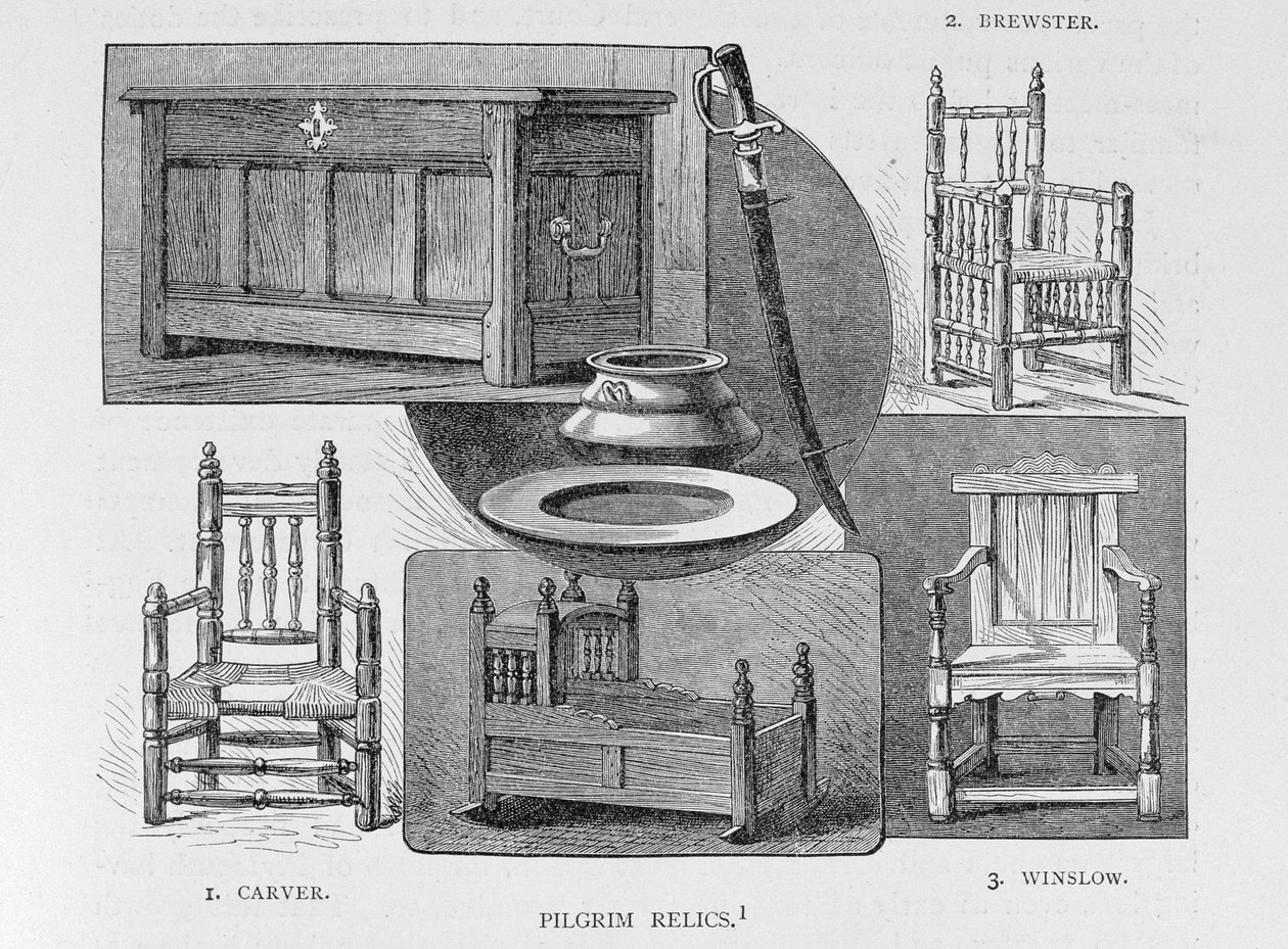 Reliques de pèlerins, illustration du Volume III de 