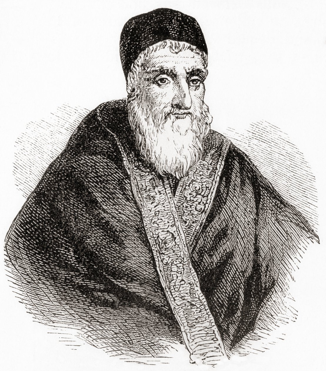 Pape Sixte V ou Xystus V, né Felice Peretti di Montalto, de l