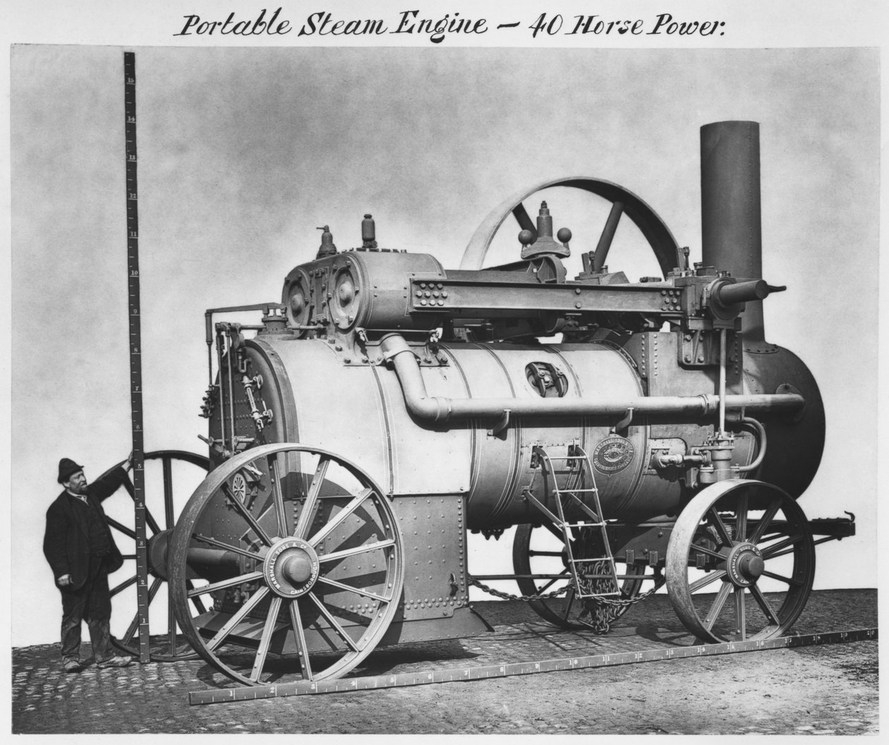 Machine à vapeur portable, de l