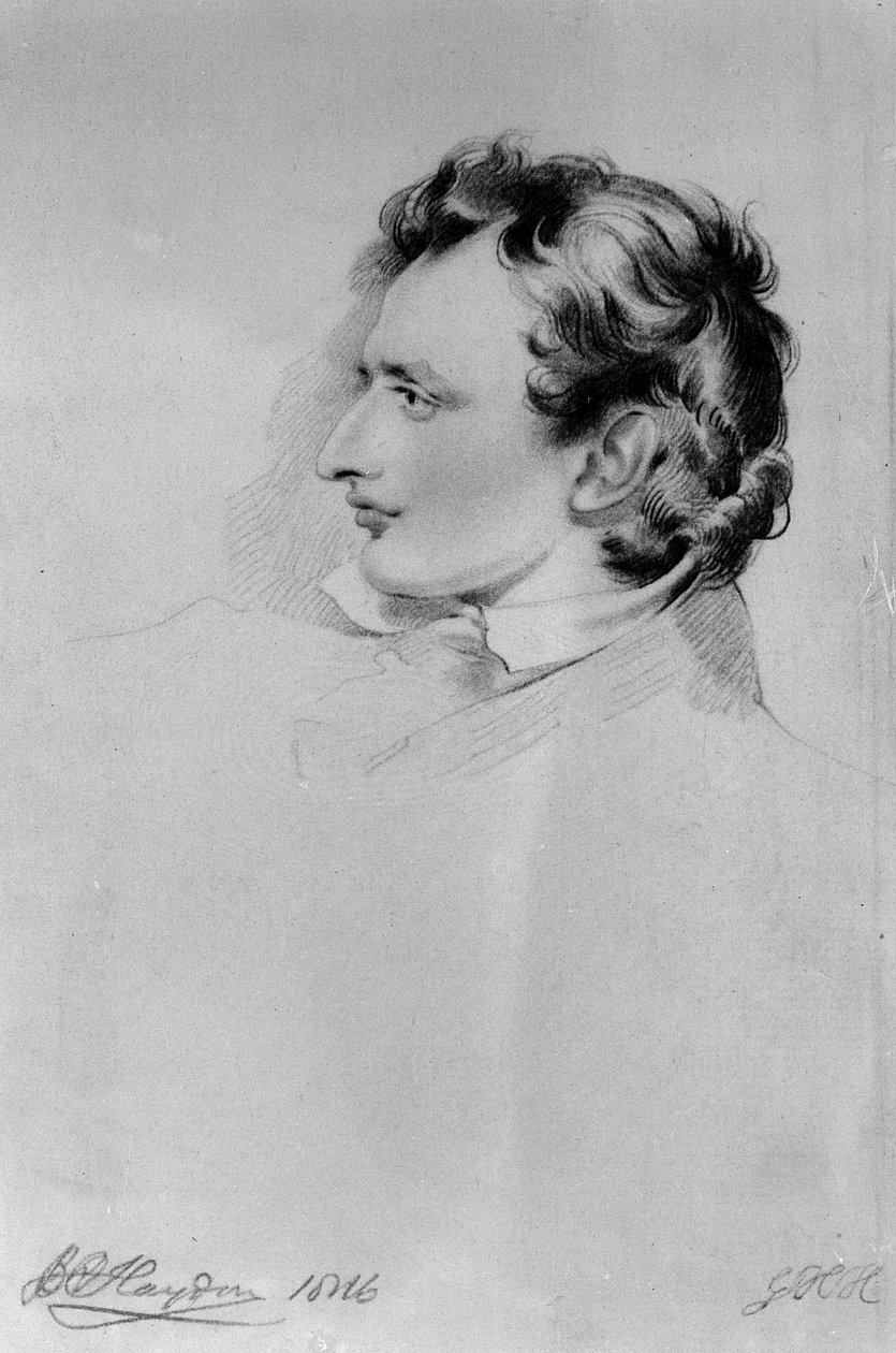 Portrait de Benjamin Robert Haydon - English School