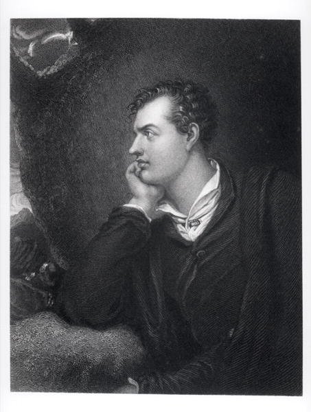 Portrait de George Gordon, 6e Lord Byron de Rochdale (1788-1824) - English School