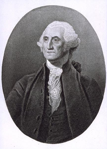 Portrait de George Washington (1732-1799) - English School