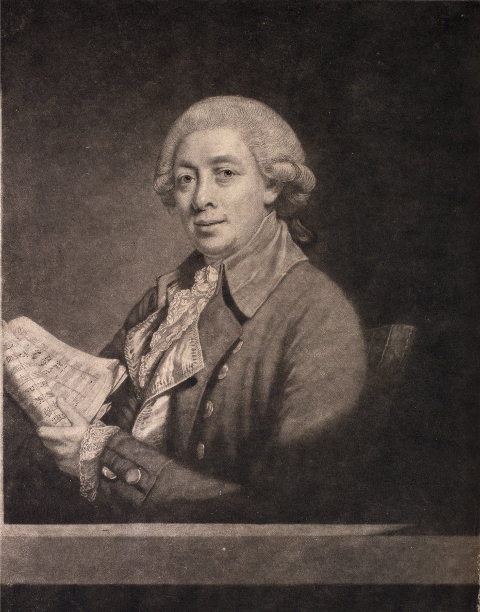 Portrait de Giusto Ferdinando Tenducci (1736-1800) 1782 - English School